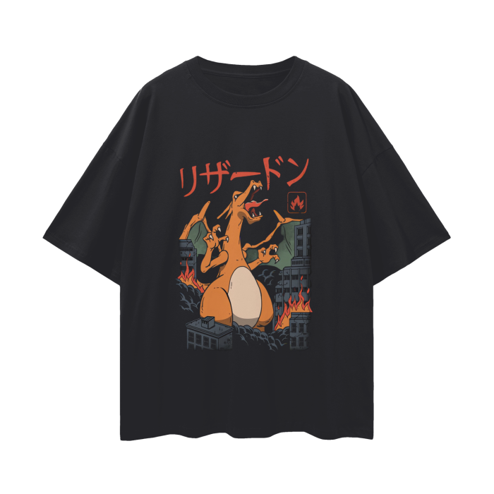 Pocket Monsters Anime Oversized T-Shirts | 8 Options