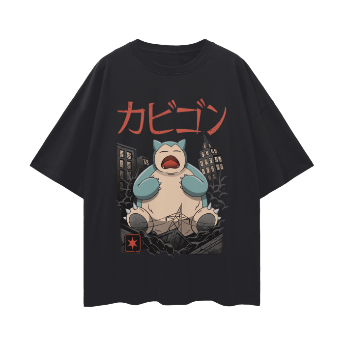 Pocket Monsters Anime Oversized T-Shirts | 8 Options