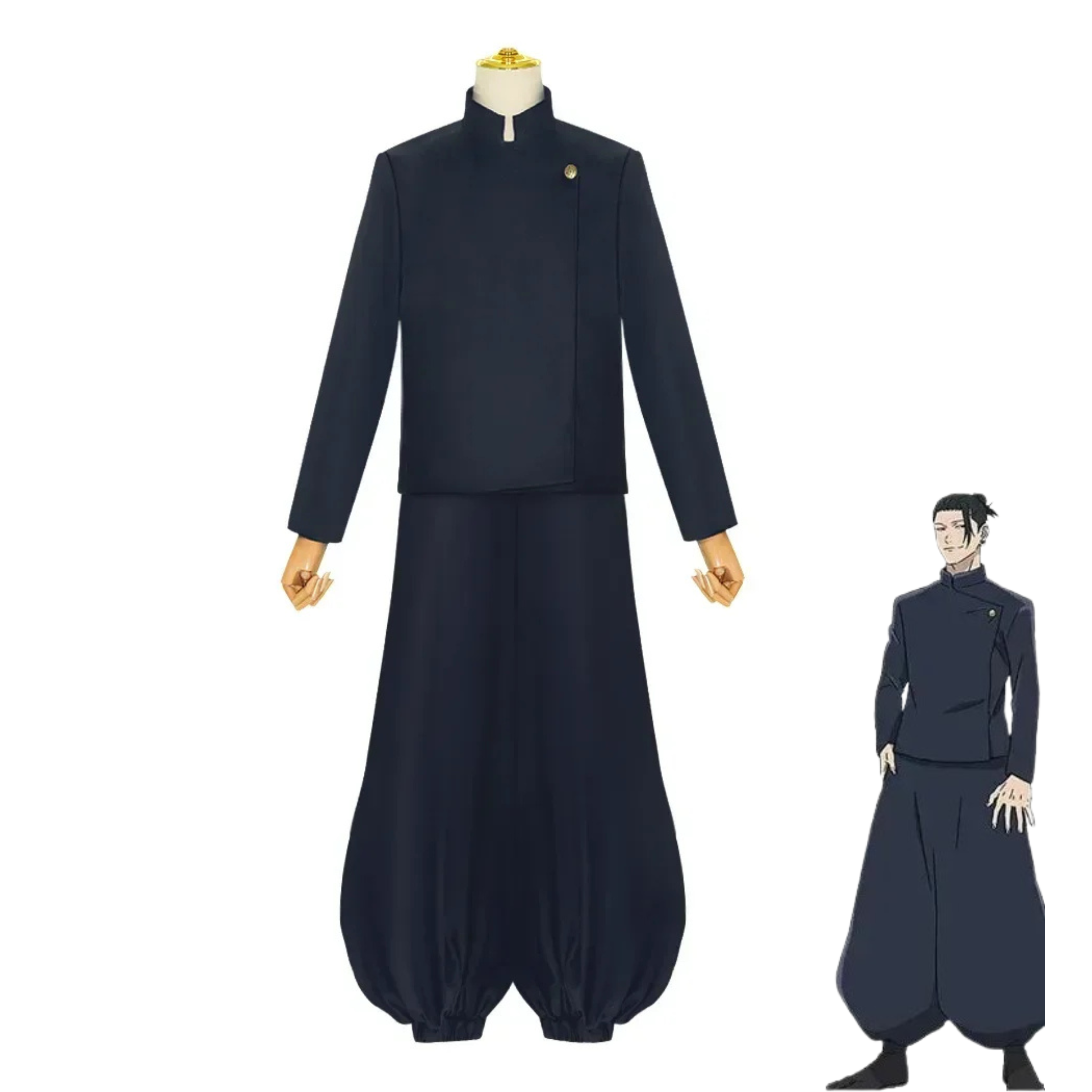 Anime - Streetwear - "SILENT HEALER" - Gojo-Geto-Ieiri - Jujutsu Kaisen JJK Anime Cosplay Items | 3 Options - Alpha Weebs