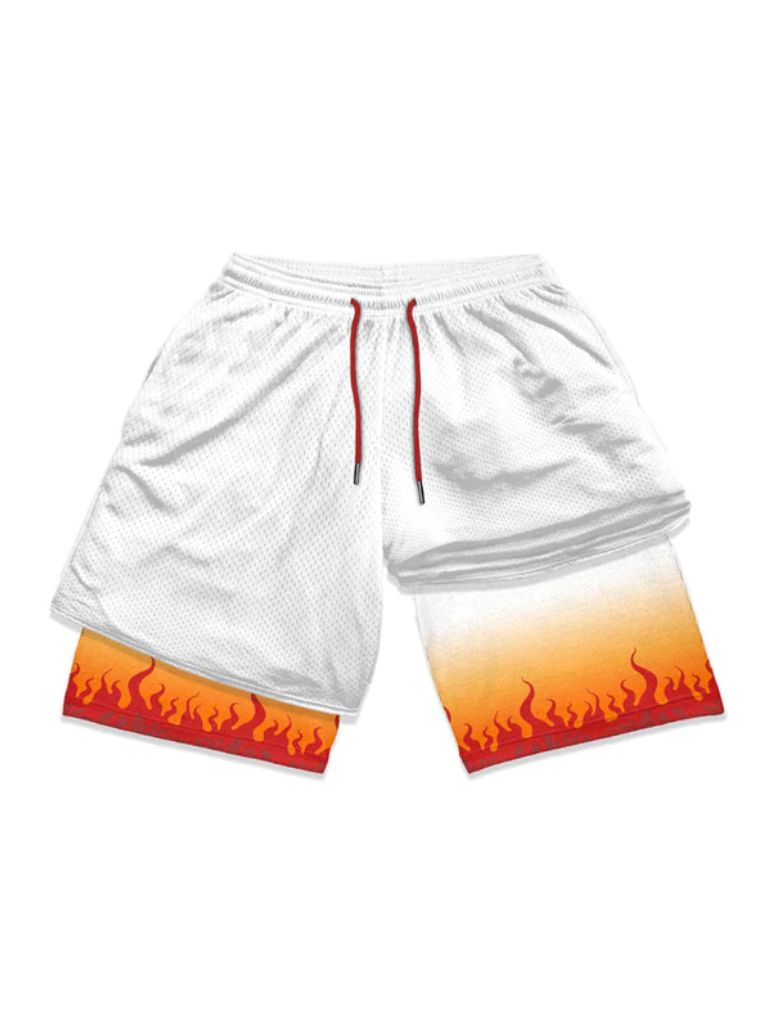 Anime - Streetwear - RENGOKU PERFORMANCE SHORTS - Alpha Weebs