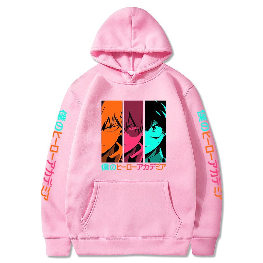 Anime - Streetwear - "STRONG" - My Hero Academia Anime Hoodies | 4 Colors - Alpha Weebs