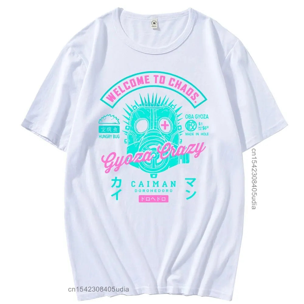 Anime - Streetwear - "KAI-MAN" - Dorohedoro Kaiman Anime T-Shirt | 3 Colors - Alpha Weebs