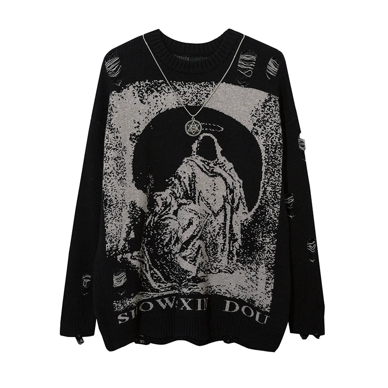 "SHADOW WEAVER" - Japanese Anime Streetwear Sweatshirt