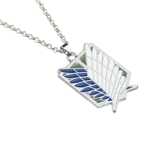 "THE WINGS" - Survey Corps - Attack on Titan Anime Necklace