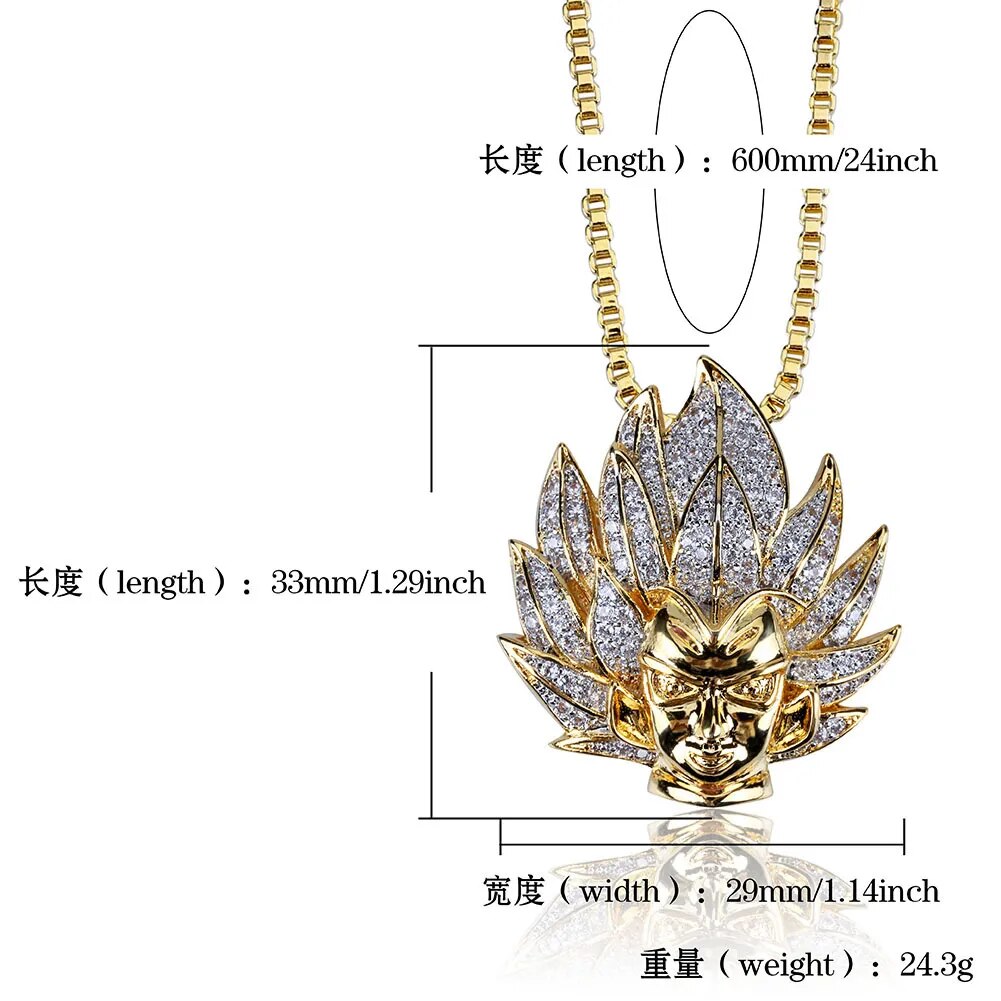 "SON GOKU" - Dragon Ball Anime Necklaces