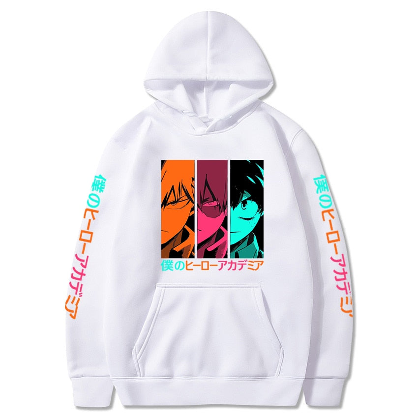 Anime - Streetwear - "STRONG" - My Hero Academia Anime Hoodies | 4 Colors - Alpha Weebs