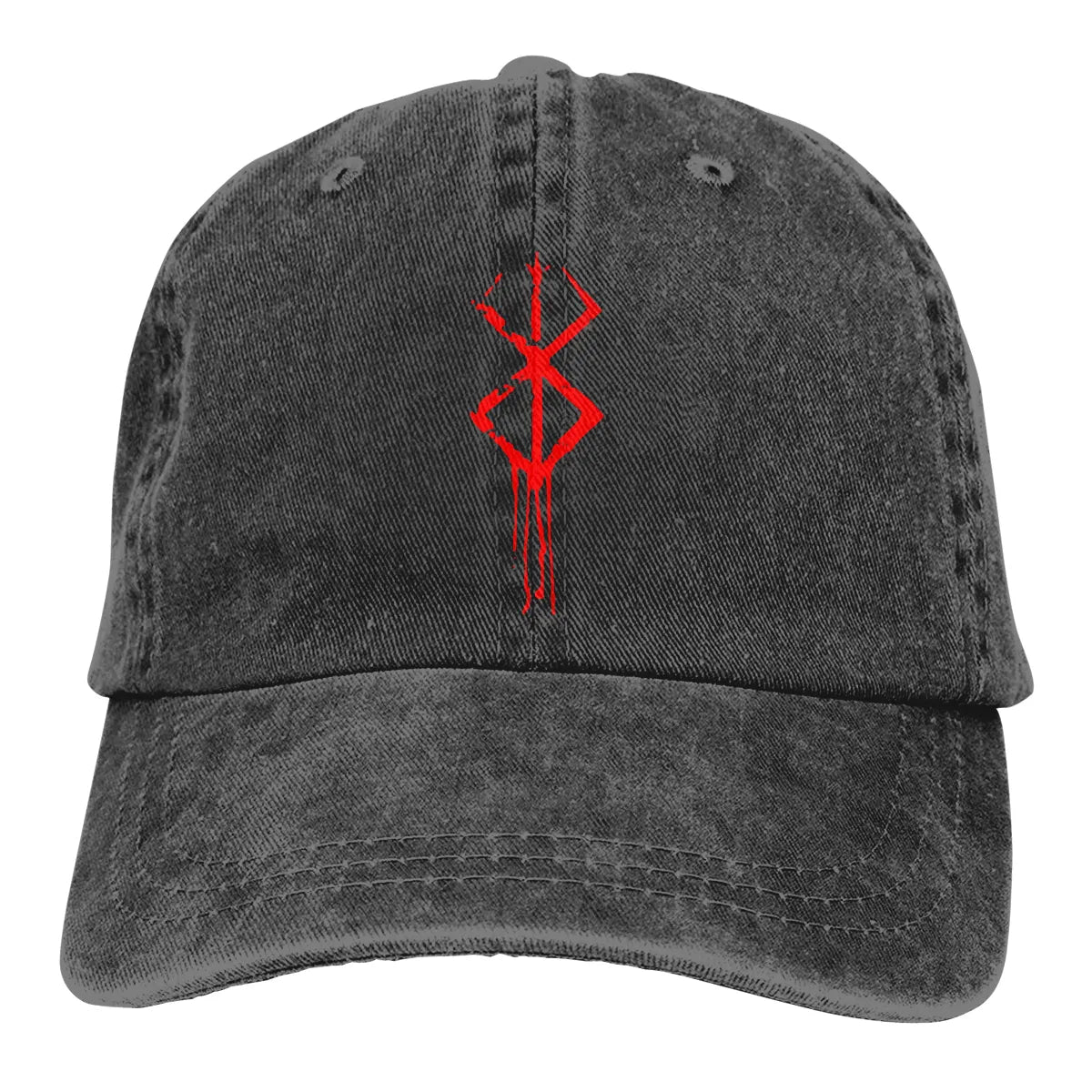 Anime - Streetwear - "INVOCATION OF DOOM" - Berserk Anime Caps | 7 Colors - Alpha Weebs