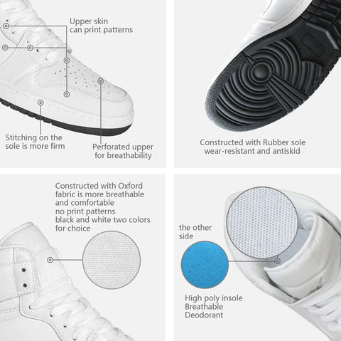 Anime - Streetwear - "AIR GOKU 1" - (High Top) Dragon Ball Anime Sneakers - DBZ - Alpha Weebs