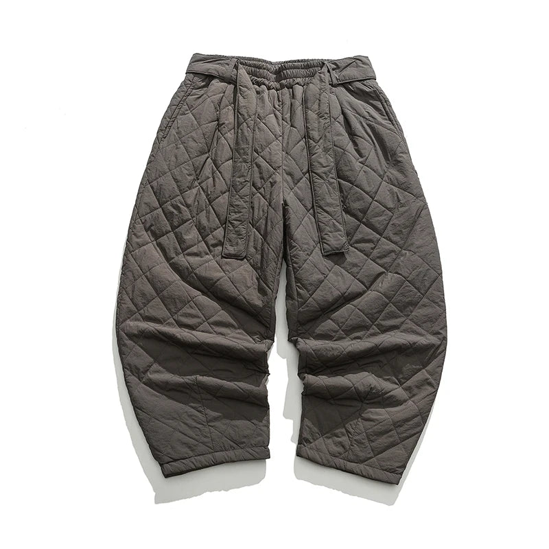 "QUILTED PANTS" - Japanese Streetwear Anime