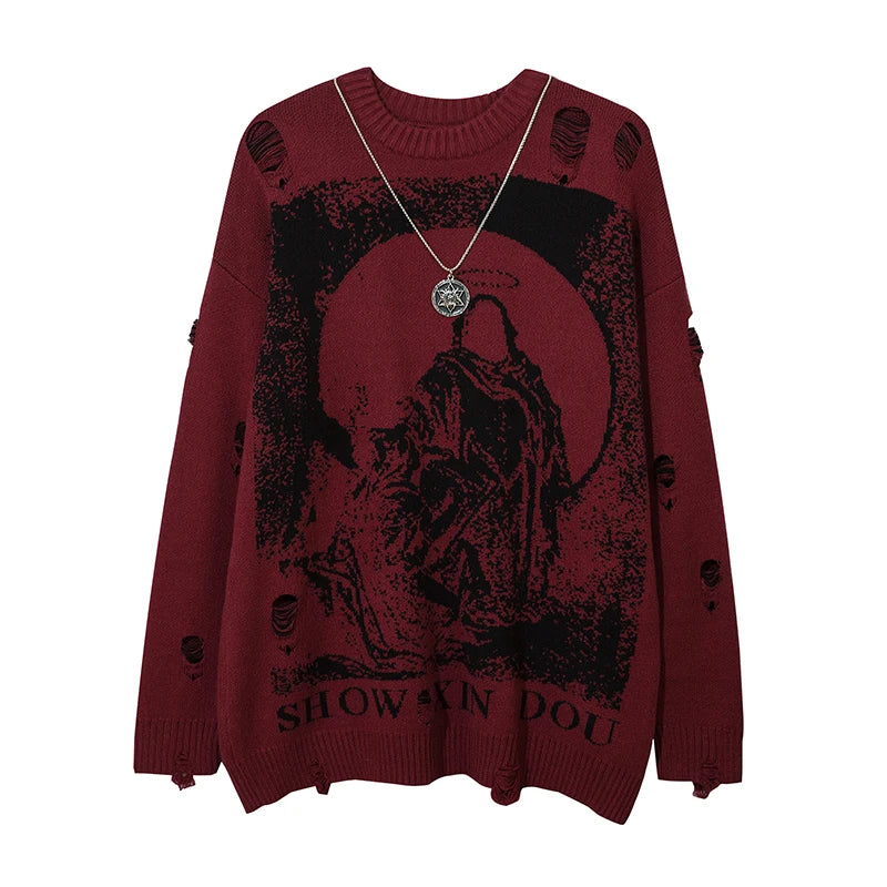 "SHADOW WEAVER" - Japanese Anime Streetwear Sweatshirt