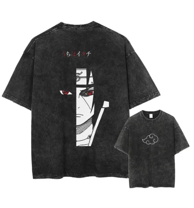 "LEGENDARY" - Crow Phantom - Shinobi Legend Anime Vintage \ Acid Washed T-Shirt
