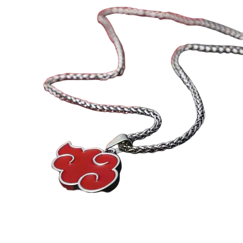 "SCARLET SKY" - Crimson Cloak - Shinobi Legend Anime Necklace