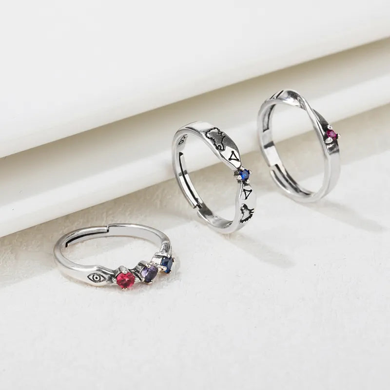 Anime - Streetwear - "CURSES & BLESSINGS" - Jujutsu Kaisen Anime Rings | 3 Options - Alpha Weebs