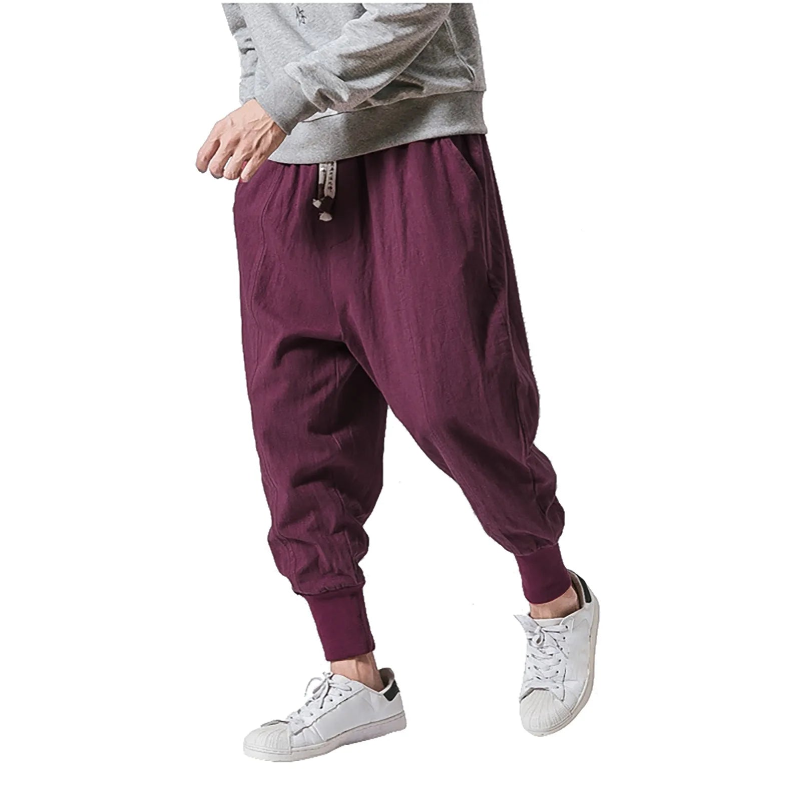 Anime - Streetwear - "HAREM PANTS" -Japanese Streetwear Anime | 3 Colors - Alpha Weebs