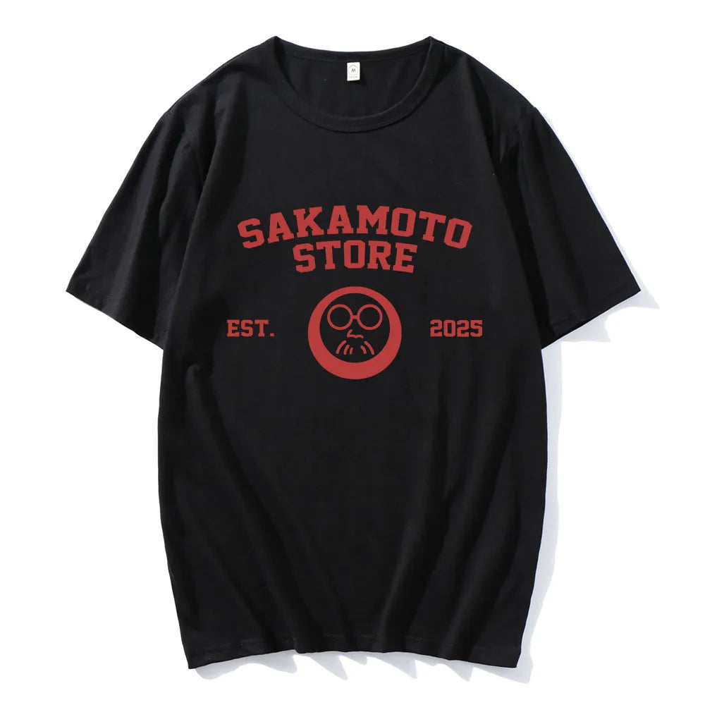 Anime - Streetwear - "EST 2025" - Sakamoto Days Anime Oversized T-Shirts | 6 Colors - Alpha Weebs