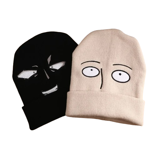 Anime - Streetwear - "ONE KILL PUNCH" - One Punch Man Anime Saitama Beanies | 2 Options - Alpha Weebs