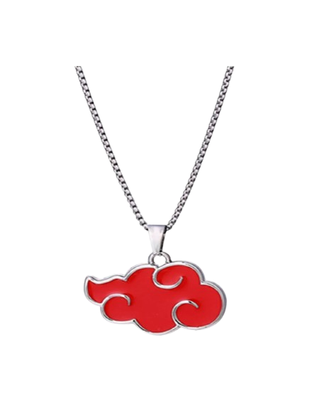 "SCARLET SKY" - Crimson Cloak - Shinobi Legend Anime Necklace