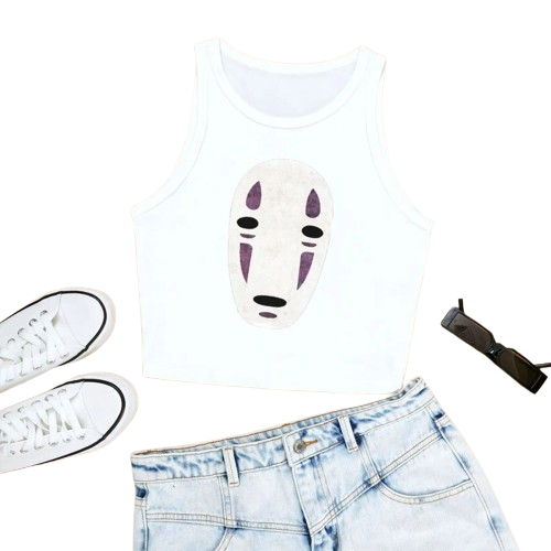 Anime - Streetwear - "GHOST HOUR" - Spirited Away Anime Tank Top - Alpha Weebs