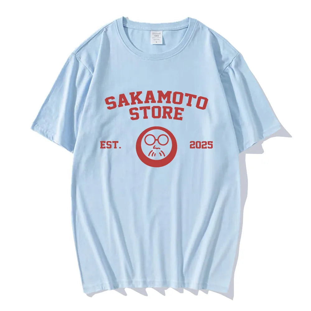 Anime - Streetwear - "EST 2025" - Sakamoto Days Anime Oversized T-Shirts | 6 Colors - Alpha Weebs