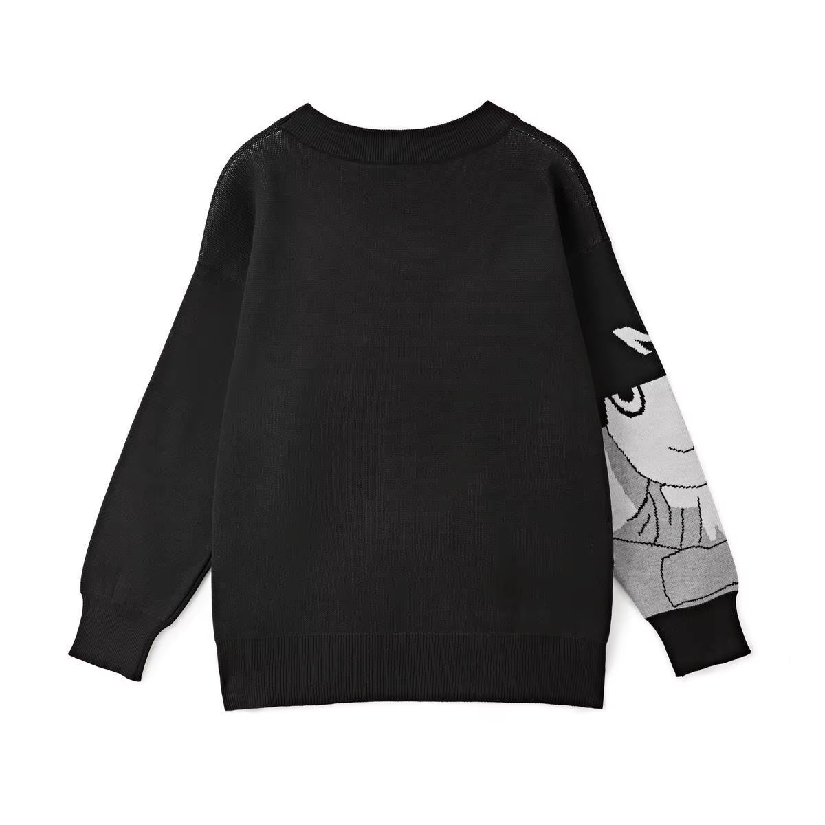 Anime - Streetwear - "TRIFECTA" - L v/s Light + Ryuk - Death Note Anime Sweater - Alpha Weebs