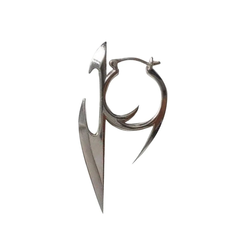 Anime - Streetwear - "THE ULTRA PUNK-OUT" - Cyberpunk Anime Earrings | 2 options - Alpha Weebs