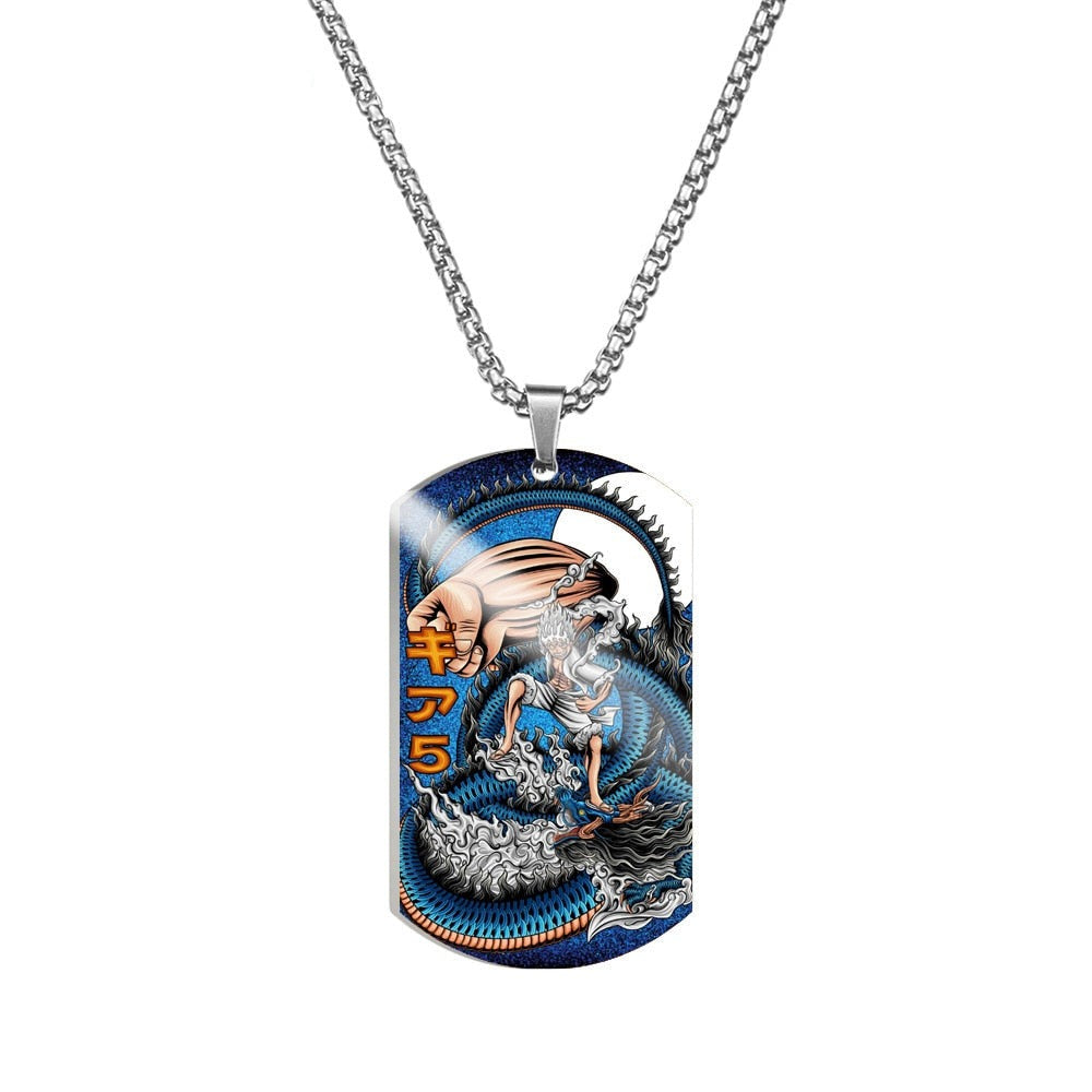 GEAR 5 - Sun God Nika Luffy - One Piece Anime Necklaces - V3