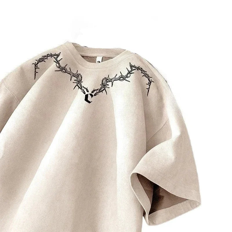 "REBEL'S EDGE" - Japanese Streetwear Anime T-Shirt