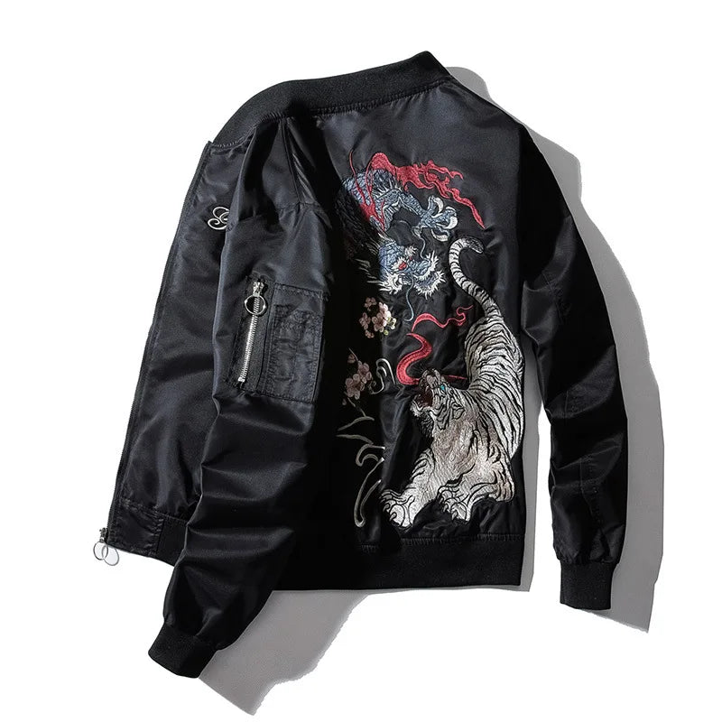 "REBEL" - Japanese anime Streetwear Jacket