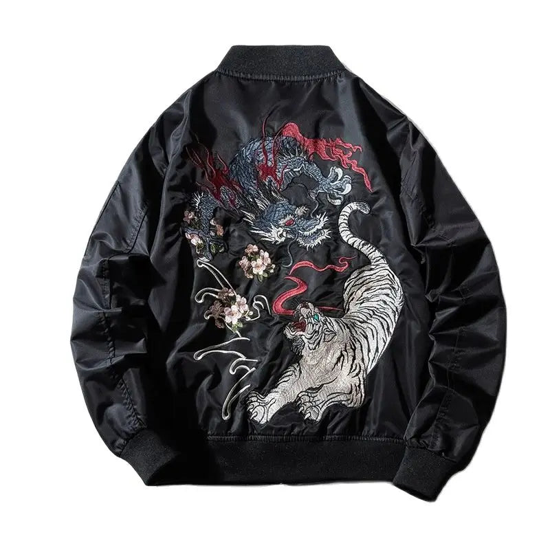 "REBEL" - Japanese anime Streetwear Jacket