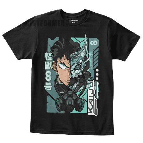"DEFENSE FORCE" - Kaf-Hib - Monster #8 Anime T-Shirt