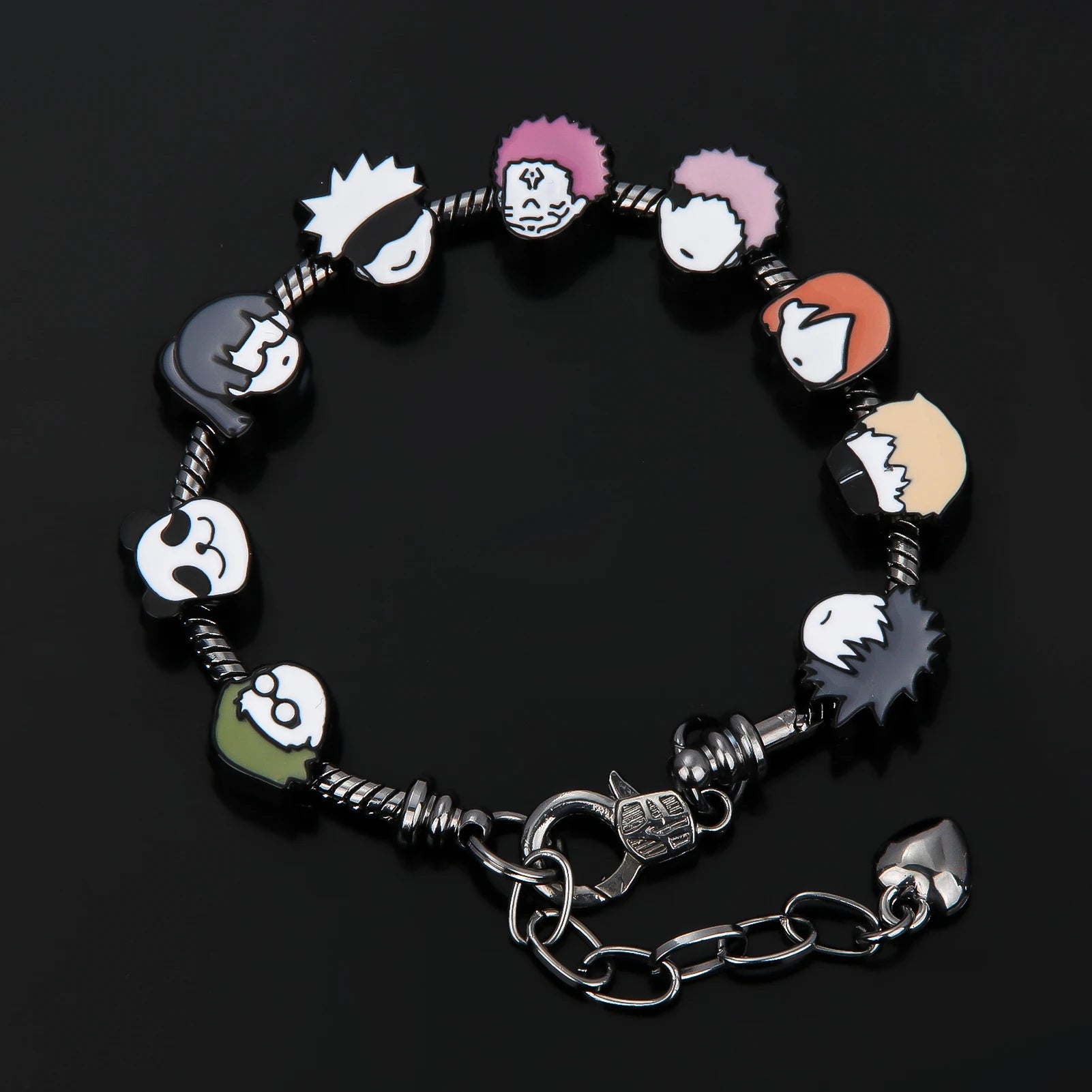 Anime - Streetwear - "SPIRITS AND SORCORERS" - Jujutsu Kaisen JJK Anime Bracelet - Alpha Weebs