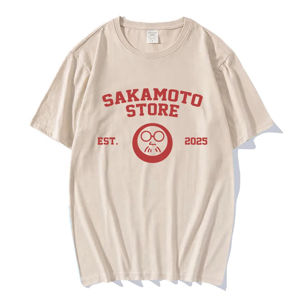 Anime - Streetwear - "EST 2025" - Sakamoto Days Anime Oversized T-Shirts | 6 Colors - Alpha Weebs