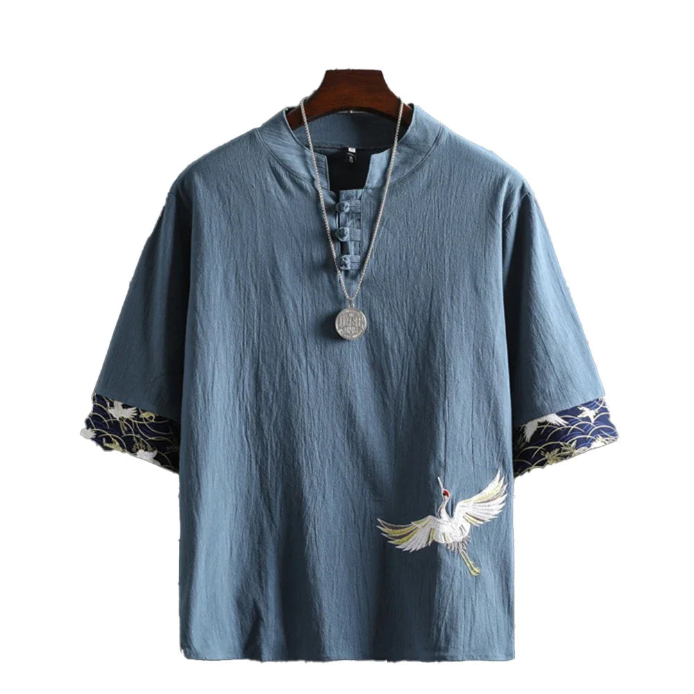 "TANG SUIT SHIRT" - Japanese Streetwear Anime