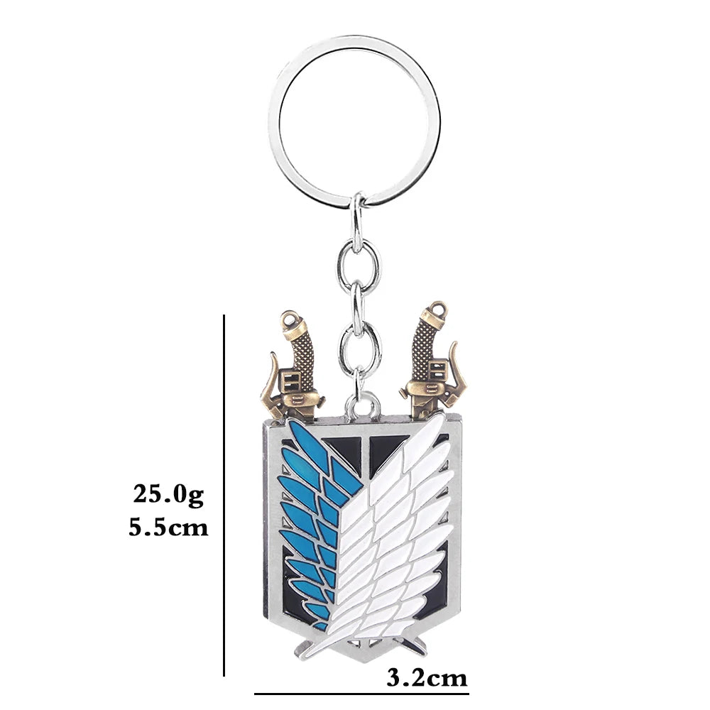 "SCOUT REGIMENT" - Ere-Yea - AOT Anime Keychain / Pendant
