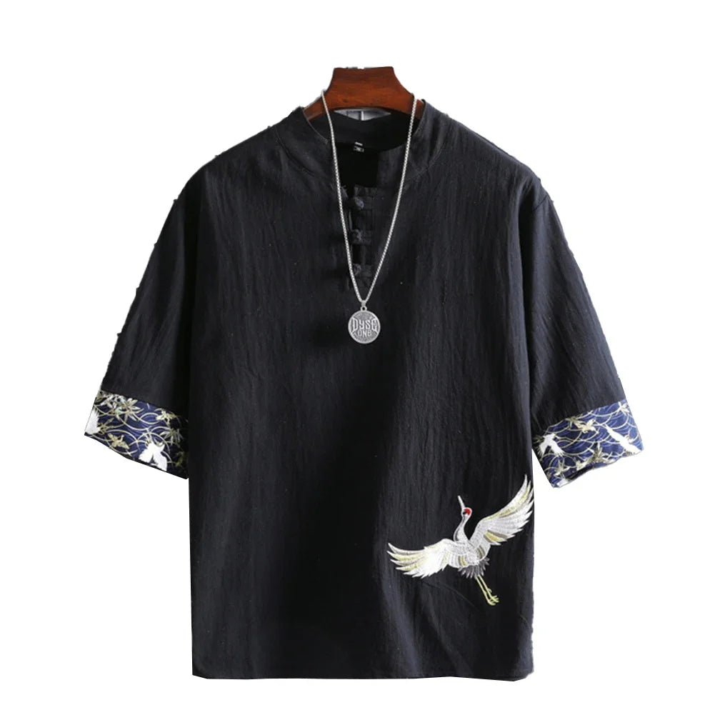 "TANG SUIT SHIRT" - Japanese Streetwear Anime