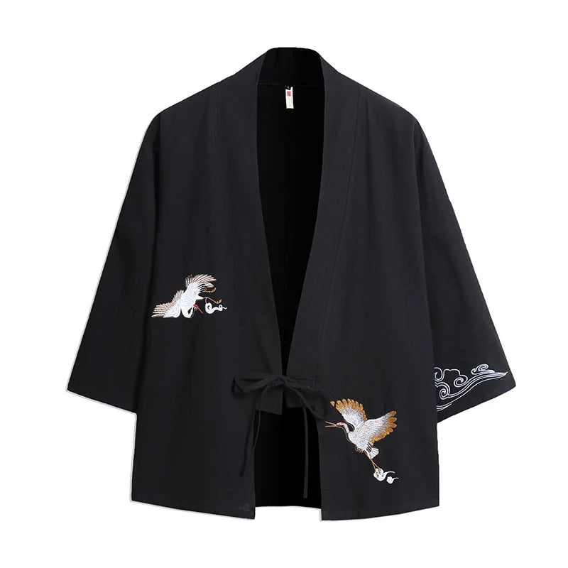 Anime - Streetwear - "YUKATA JACKET"- Japanese Streetwear Anime | 4 Colors - Alpha Weebs