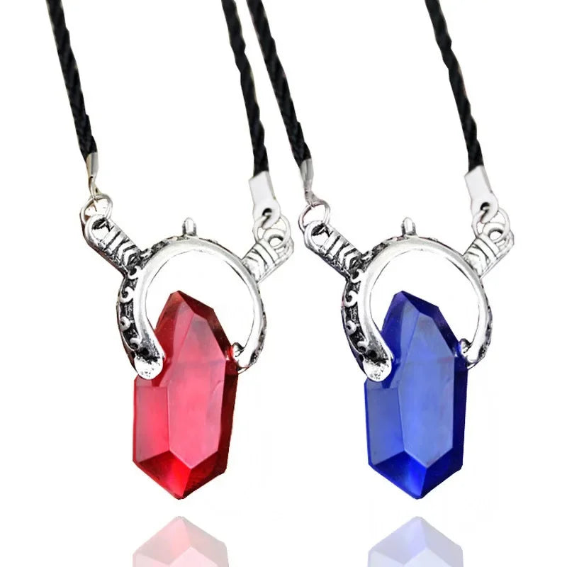 Anime - Streetwear - " SILENT SENTINEL" - Dante - Devil May Cry Anime Necklace | 2 Option - Alpha Weebs