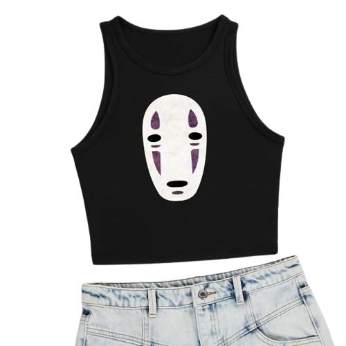 Anime - Streetwear - "GHOST HOUR" - Spirited Away Anime Tank Top - Alpha Weebs