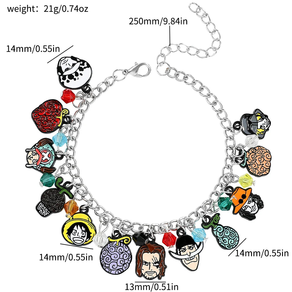 "EMPERORS CHARM" - Mugiwara - OP Anime Bracelet