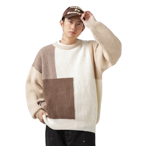 "MOSAIC" - Japanese Streetwear Anime Sweater