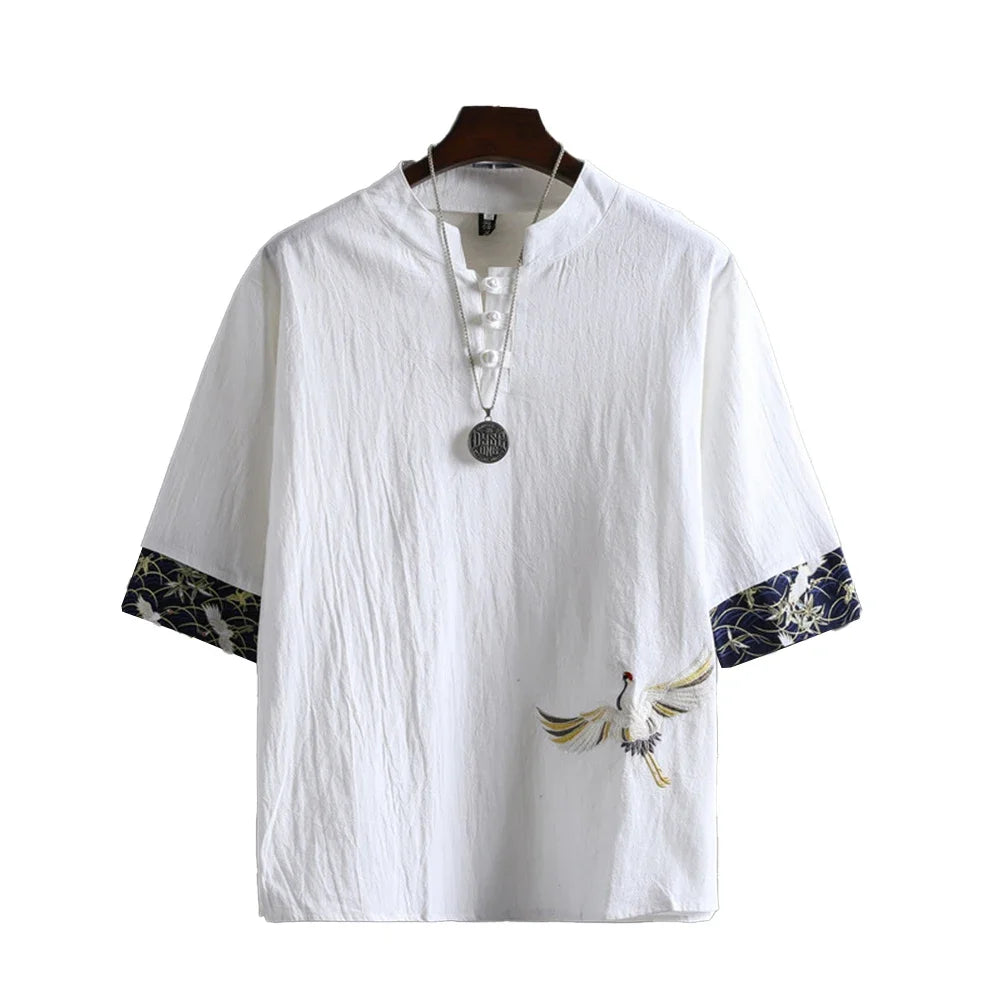 "TANG SUIT SHIRT" - Japanese Streetwear Anime