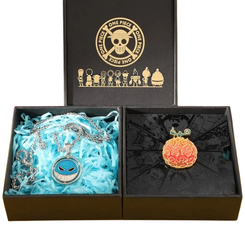 "FROWNY FACE" - Ace - OP Anime Necklace