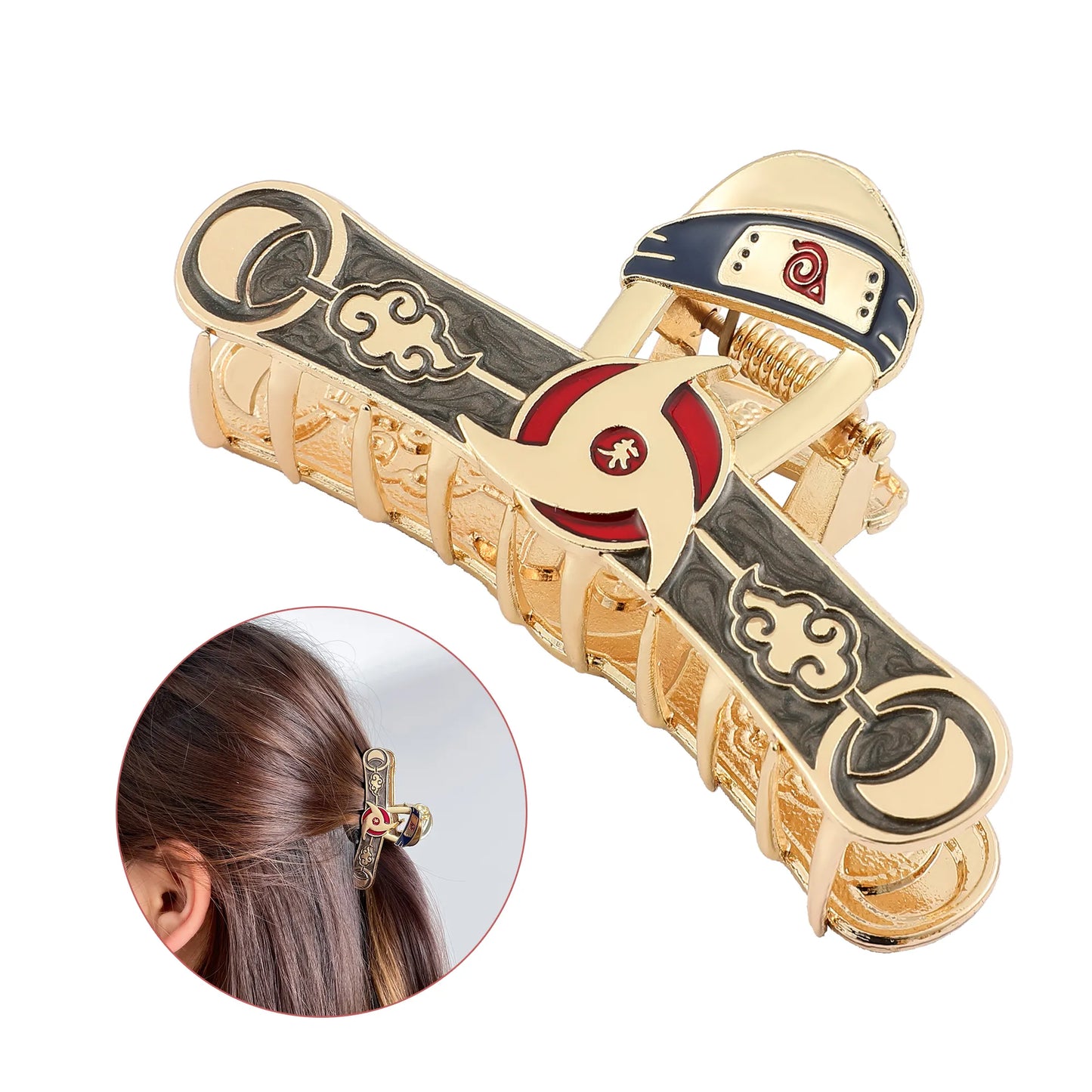 "ITACHI UCHIHA" - Naruto Anime Hair Clips
