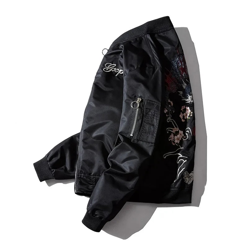 "REBEL" - Japanese anime Streetwear Jacket