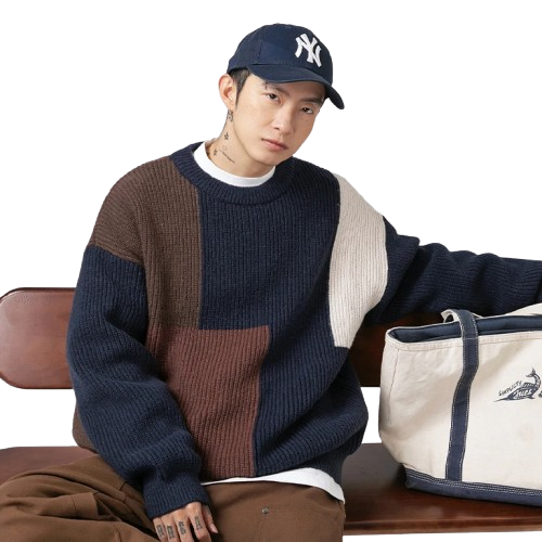 "MOSAIC" - Japanese Streetwear Anime Sweater