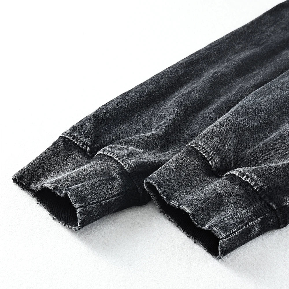 Anime - Streetwear - "THE DOLL" - Rei Ayanami - Neon Genesis Evangelion Vintage / Acid Washed Sweatshirts - Alpha Weebs