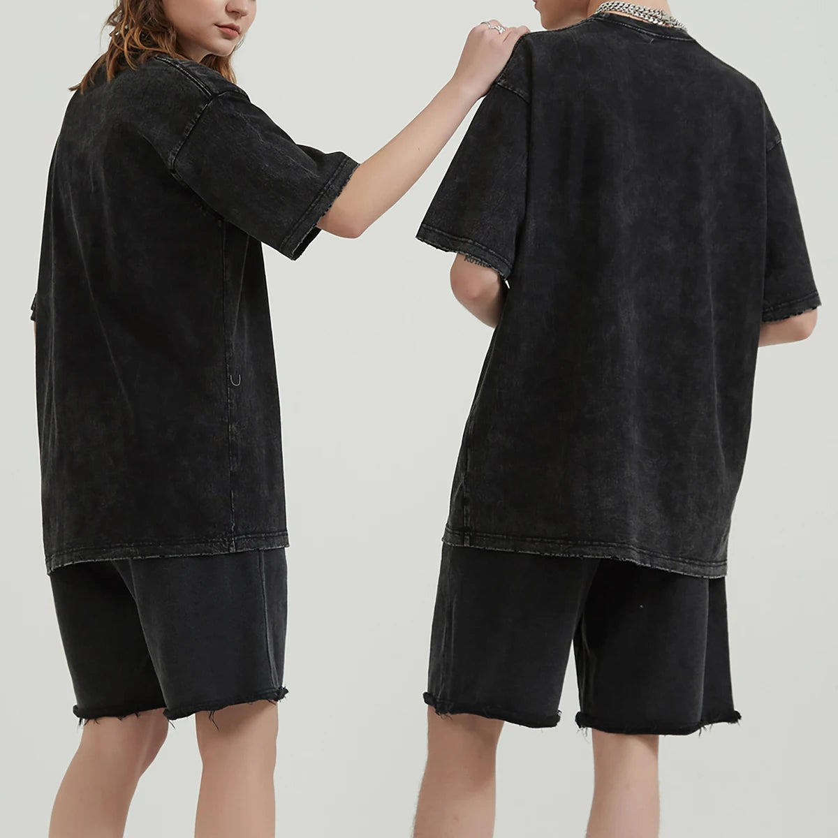 Anime - Streetwear - "ZENIN OUTCAST" - Jujutsu Kaisen Anime Fushiguro Oversized Vintage / Acid Washed T-Shirt - Alpha Weebs