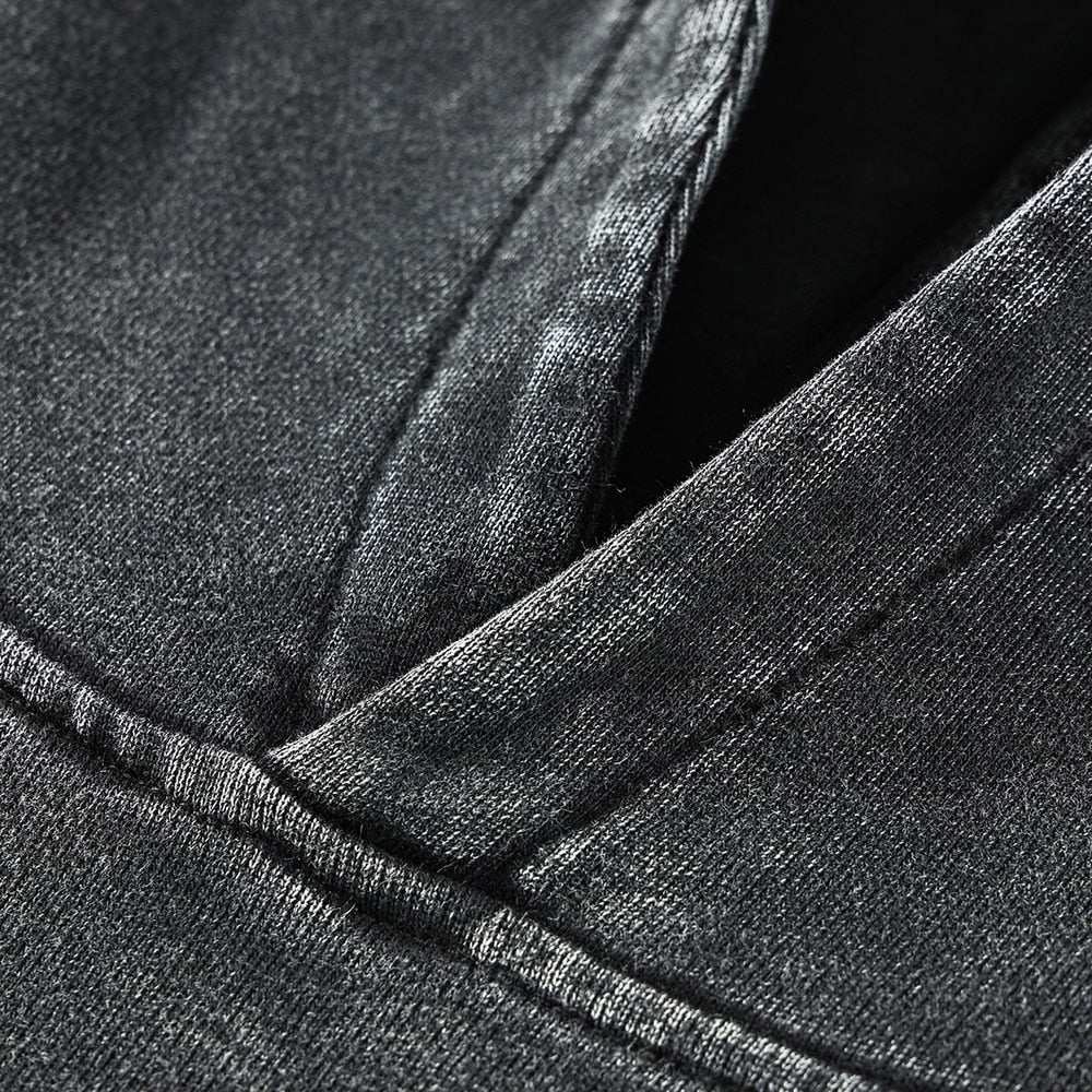 Anime - Streetwear - "ZOLDYCK PRODIGY" - Hunter X Hunter Anime Vintage / Acid Washed Hoodies - Alpha Weebs