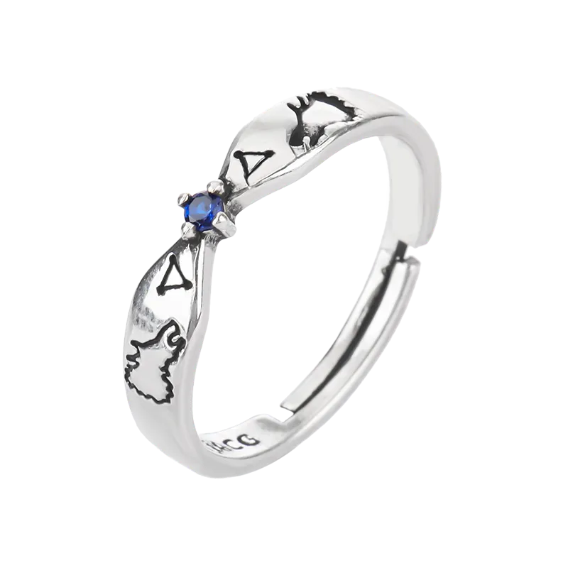 Anime - Streetwear - "CURSES & BLESSINGS" - Jujutsu Kaisen Anime Rings | 3 Options - Alpha Weebs