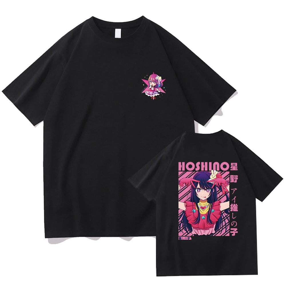 Anime - Streetwear - Oshi No Ko Anime Oversized T-Shirts | 4 Colors - Alpha Weebs